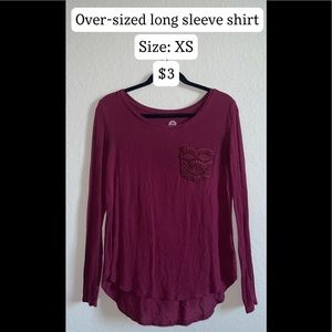 Long sleeve shirt